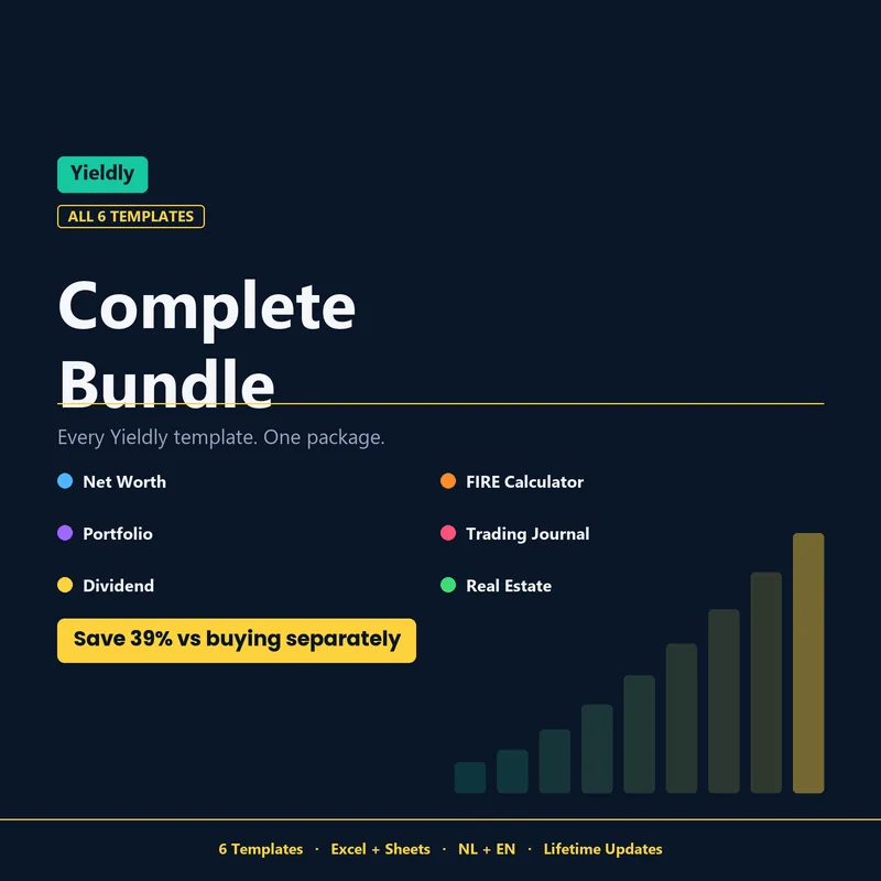 Yieldly Complete Bundle — all six financial spreadsheet templates